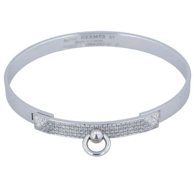 HERMES Collier de Chien 18K WG Full Diamond Size ONE SIZE
