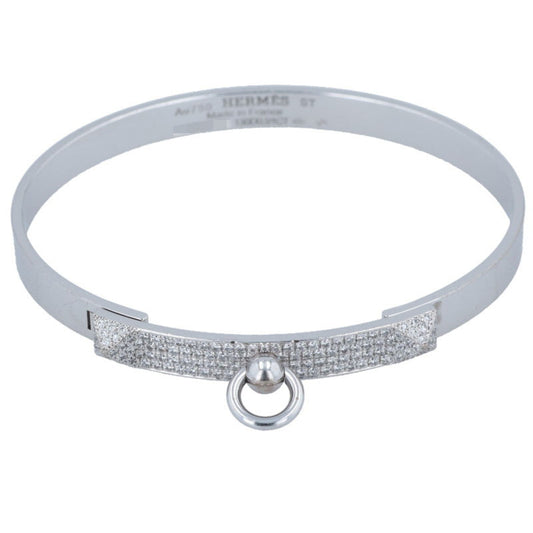 HERMES Collier de Chien 18K WG Full Diamond Size ONE SIZE