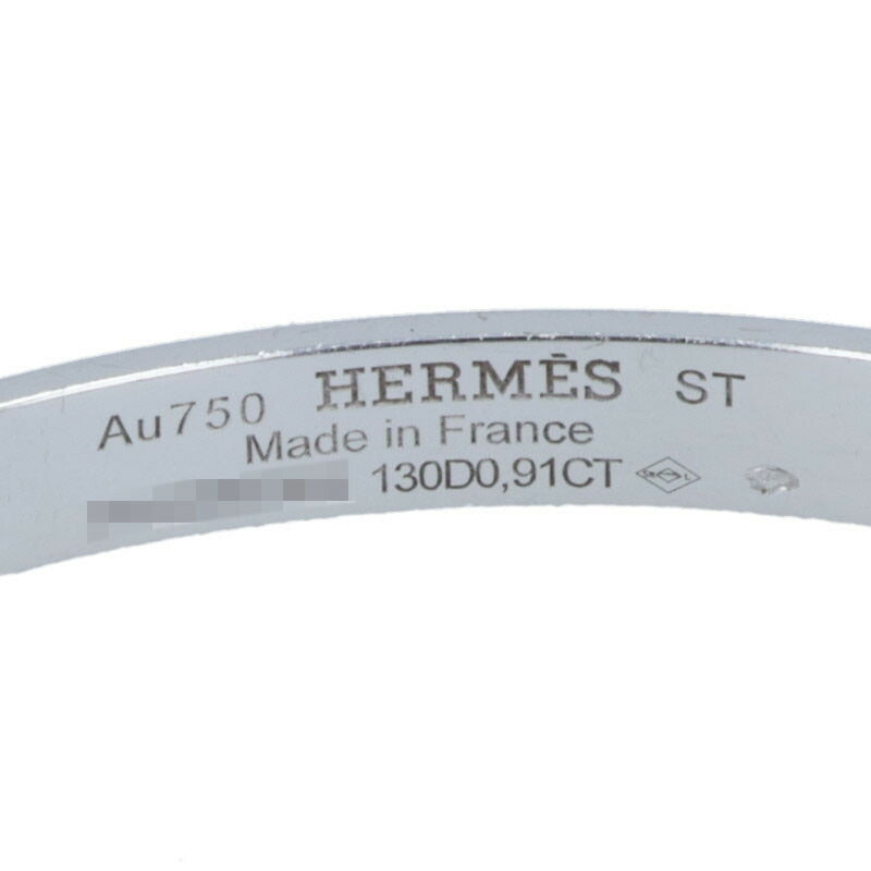 HERMES Collier de Chien 18K WG Full Diamond Size ONE SIZE