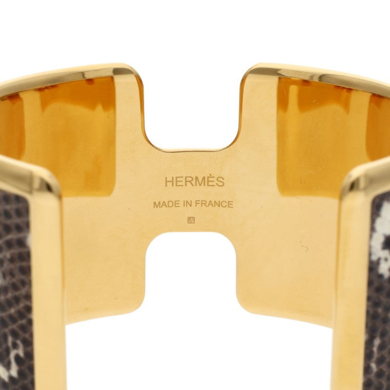 HERMES Olympe Lizard Salva Natura Metal Size ONE SIZE