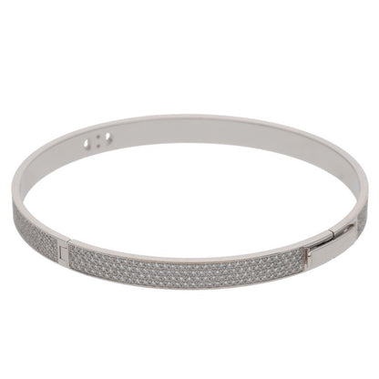 HERMES H d'Ancre PM 18K WG Pave Diamond Size ONE SIZE