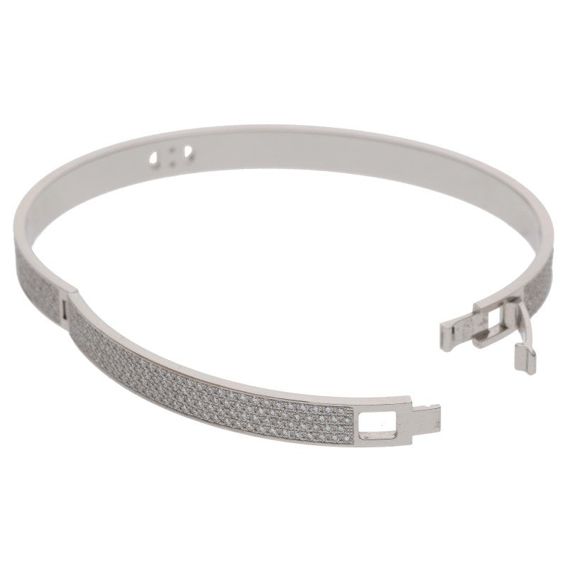 HERMES H d'Ancre PM 18K WG Pave Diamond Size ONE SIZE