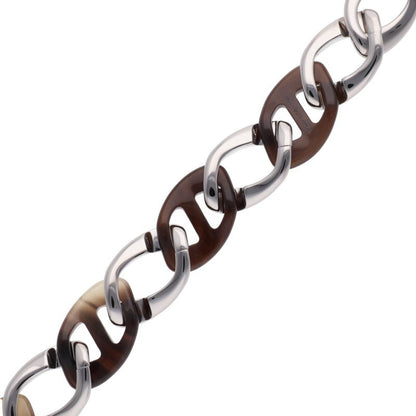 HERMES Chaine de H PM Chain Bracelet Silver Size ONE SIZE