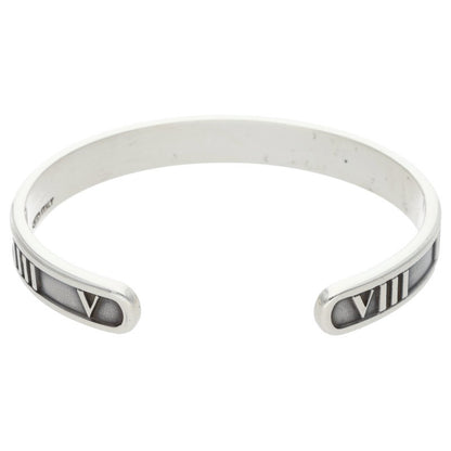 TIFFANY&Co. Atlas Sterling Silver Bangle Size ONE SIZE