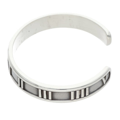 TIFFANY&Co. Atlas Sterling Silver Bangle Size ONE SIZE
