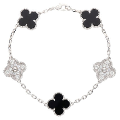 VANCLEEF & ARPELS Vintage Diamond Bracelet Size ONE SIZE