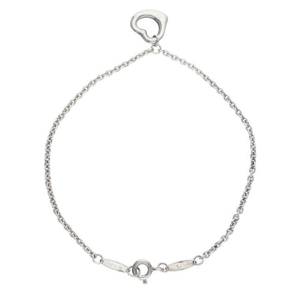 TIFFANY&Co. Open Heart Sterling Silver Size ONE SIZE
