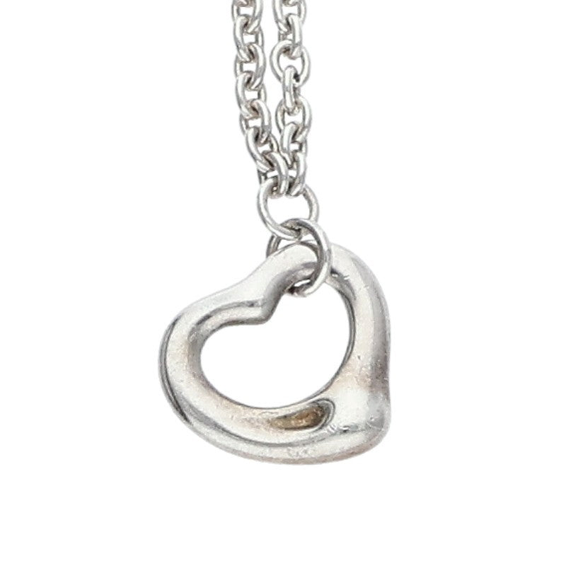 TIFFANY&Co. Open Heart Sterling Silver Size ONE SIZE