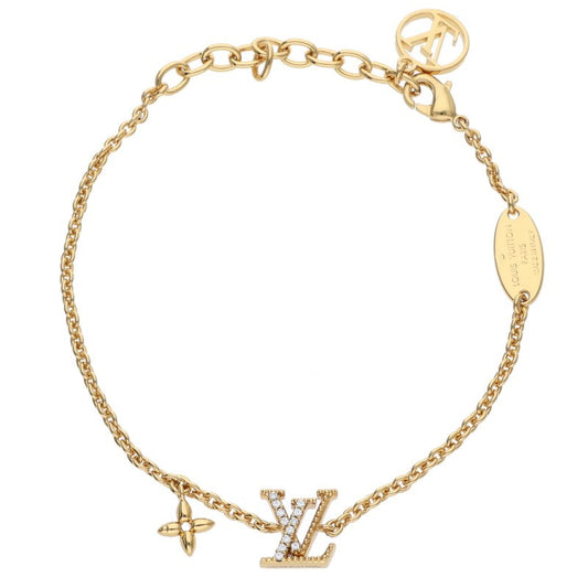 LOUISVUITTON LV Iconic Stone Logo Bracelet Size ONE SIZE