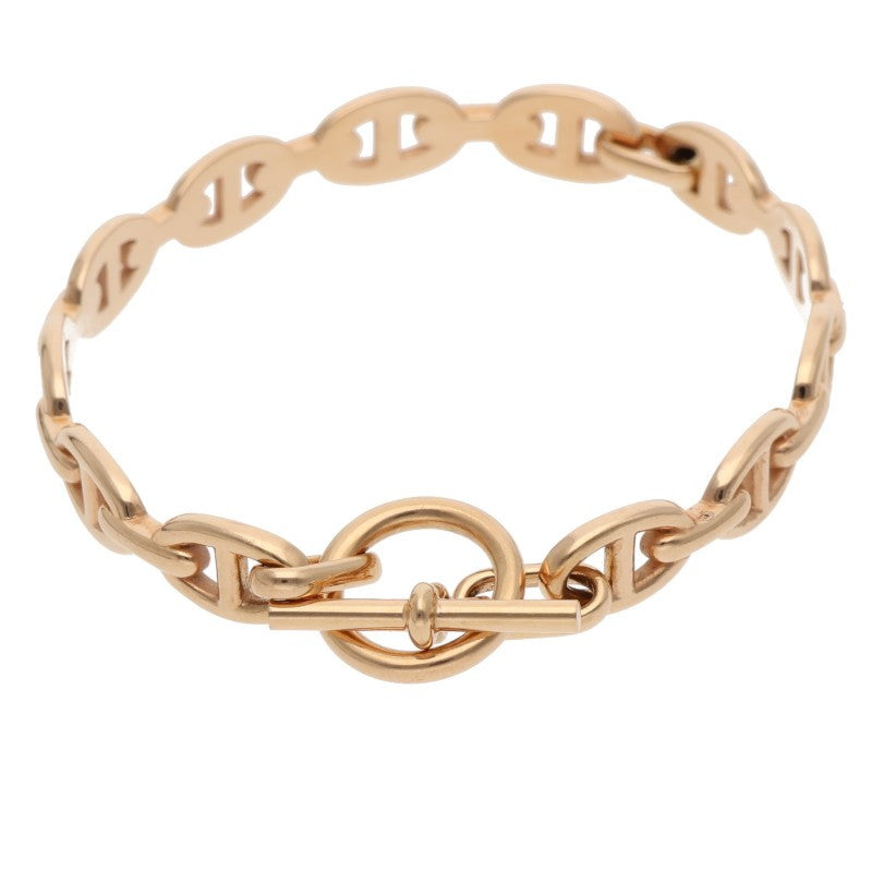 HERMES Enchainee Chaine d'Ancre 18K Pink Gold Size ONE SIZE