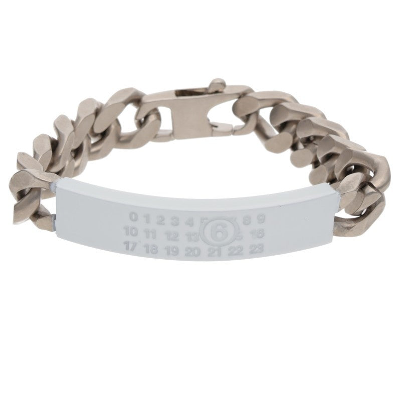 MM6 Numbering Logo Bracelet Size 1