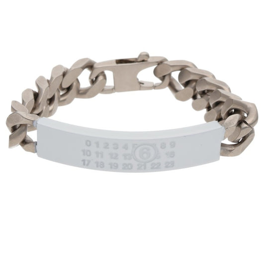 MM6 Numbering Logo Bracelet Size 1