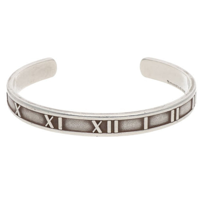 TIFFANY&Co. Atlas Silver Bangle Belt Size ONE SIZE