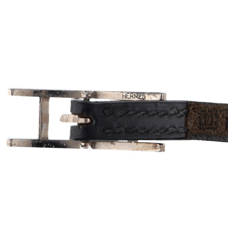 HERMES Hapi 4 H-Motif Leather Bracelet Size ONE SIZE