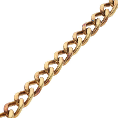 CHANEL 96P Coco Mark Turn Lock Chain Bracelet Size ONE SIZE