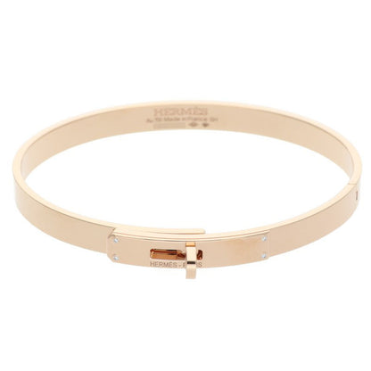 HERMES Kelly PM K18PG Diamond Bracelet Size SH