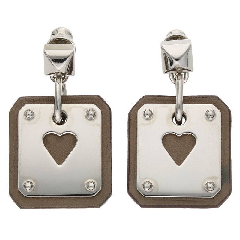 HERMES As de Coeur Z Stamp Heart Motif Size ONE SIZE