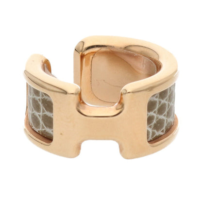 HERMES Olympe H Motif Gold Ear Cuff