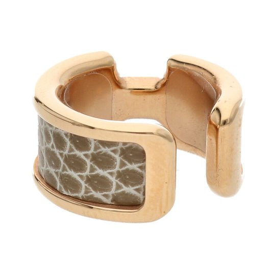 HERMES Olympe H Motif Gold Ear Cuff