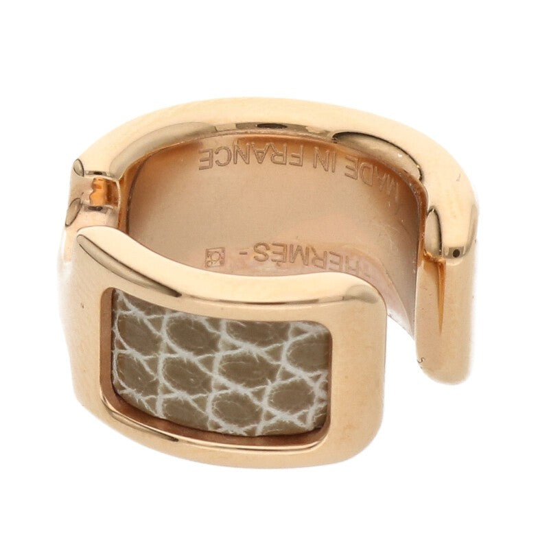 HERMES Olympe H Motif Gold Ear Cuff