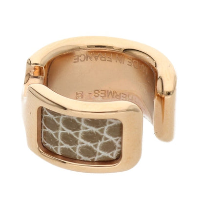 HERMES Olympe H Motif Gold Ear Cuff
