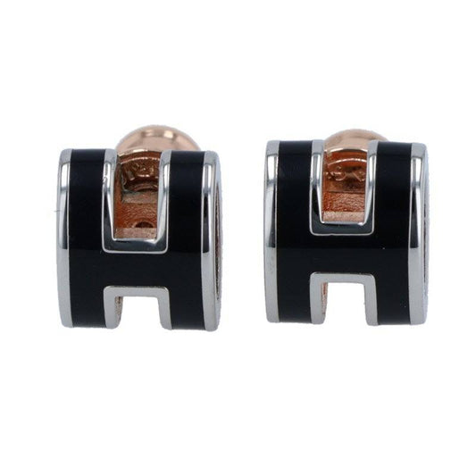 HERMES Mini Pop H Pink Gold Tone & Black H Size ONE SIZE