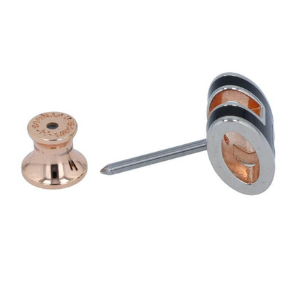 HERMES Mini Pop H Pink Gold Tone & Black H Size ONE SIZE
