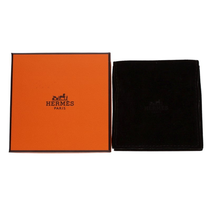 HERMES Eurydice GM Buffalo Horn & GP Earrings Size ONE SIZE