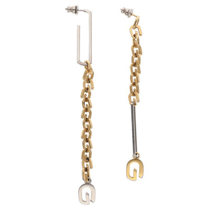 GIVENCHY G Link Asymmetrical Gold/Silver Size ONE SIZE