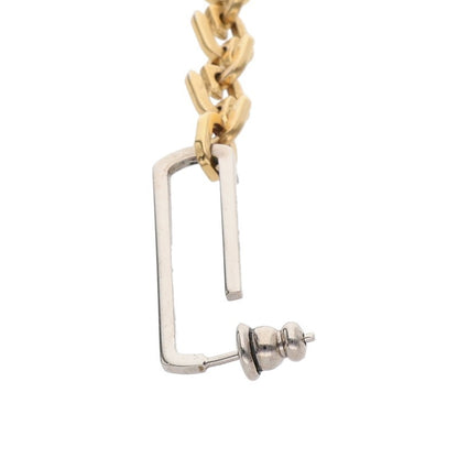 GIVENCHY G Link Asymmetrical Gold/Silver Size ONE SIZE