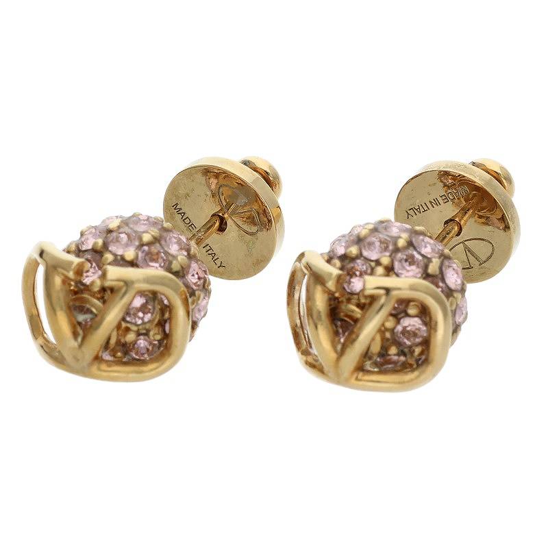 Valentino Garavani V Logo Stone Embellished Size ONE SIZE