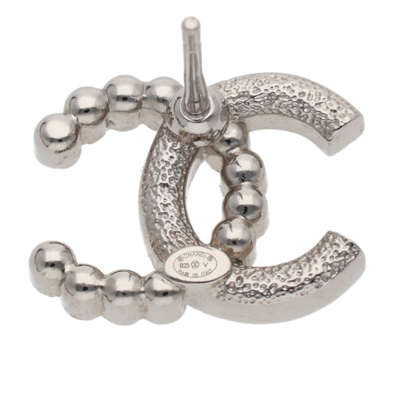 CHANEL ABD478 Coco Mark Rhinestone Earrings Size ONE SIZE
