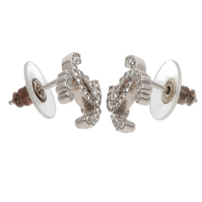 CHANEL ABD478 Coco Mark Rhinestone Earrings Size ONE SIZE
