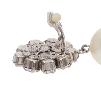 DOLCE & GABBANA Rhinestone Logo Bijou Clip-On Size ONE SIZE