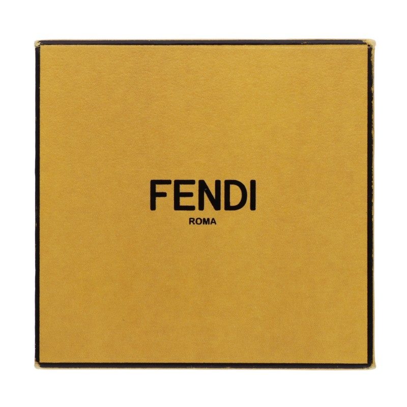 FENDI Forever FF Logo Gold & Pink Drop Size ONE SIZE