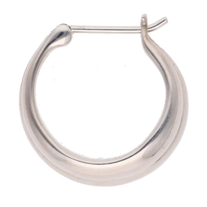 Georg Jensen CURVE Sterling Silver Earrings Size ONE SIZE