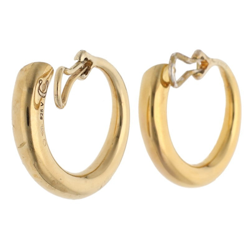 Charlotte Chesnais Small Hoop Gold Earrings Size ONE SIZE