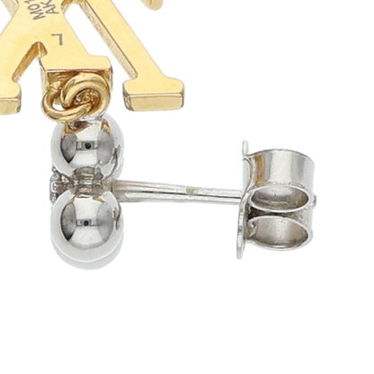 LOUISVUITTON LV Monogram Flower Zircon Pendant Size ONE SIZE