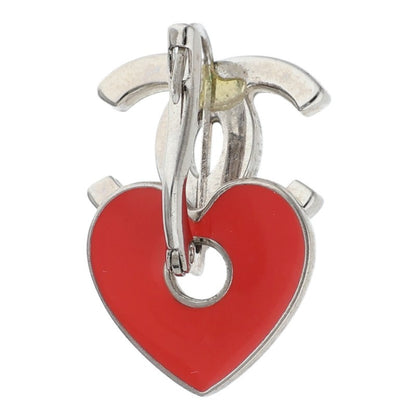 CHANEL Coco Mark Heart Motif Single Earring Size ONE SIZE