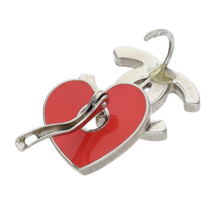 CHANEL Coco Mark Heart Motif Single Earring Size ONE SIZE