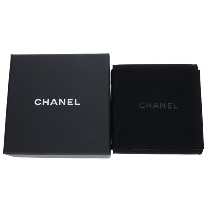 CHANEL Coco Mark Rhinestone Heart Gold Clear Size ONE SIZE