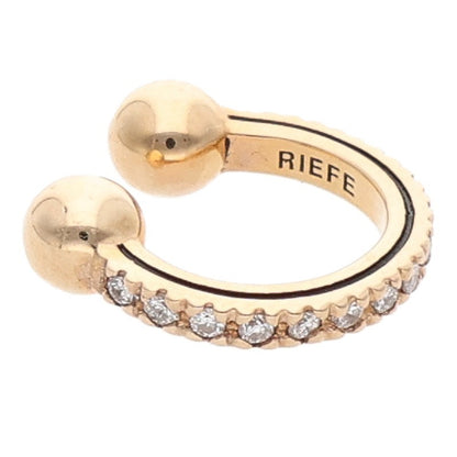 RIEFE K10 Diamond Ear Cuff