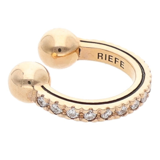RIEFE K10 Diamond Ear Cuff