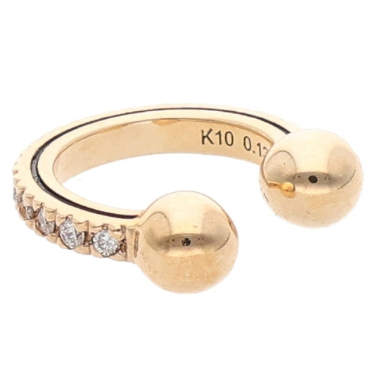 RIEFE K10 Diamond Ear Cuff