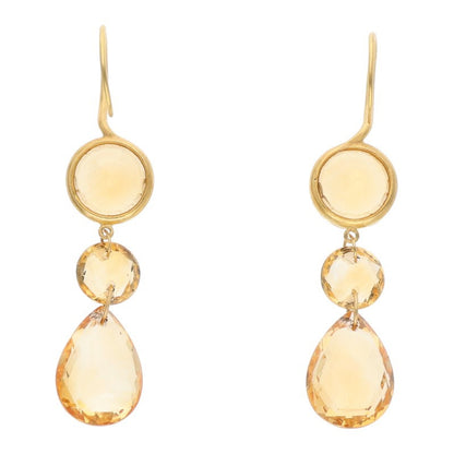 Marie-HelenedeTaillac 20K Stone Earrings Size ONE SIZE