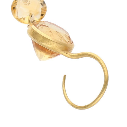 Marie-HelenedeTaillac 20K Stone Earrings Size ONE SIZE