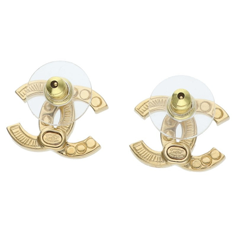 CHANEL Coco Mark Earrings Size ONE SIZE
