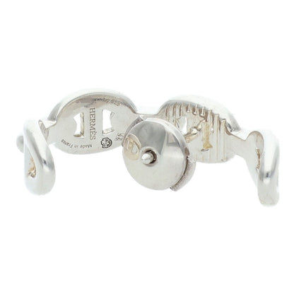 HERMES Enchainée Sterling Silver Single Size ONE SIZE