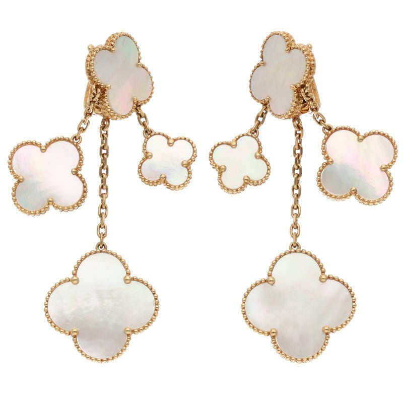 VANCLEEF & ARPELS Magic Alhambra 18K YG MOP Size ONE SIZE