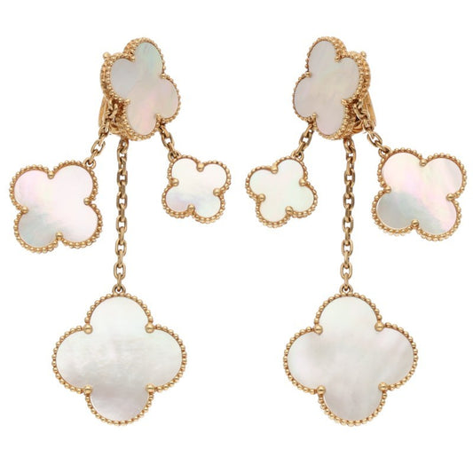 VANCLEEF & ARPELS Magic Alhambra 18K YG MOP Size ONE SIZE